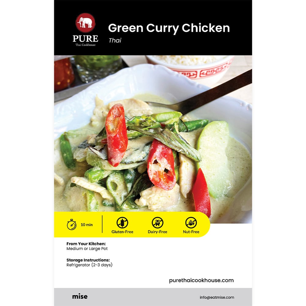 green curry chicken