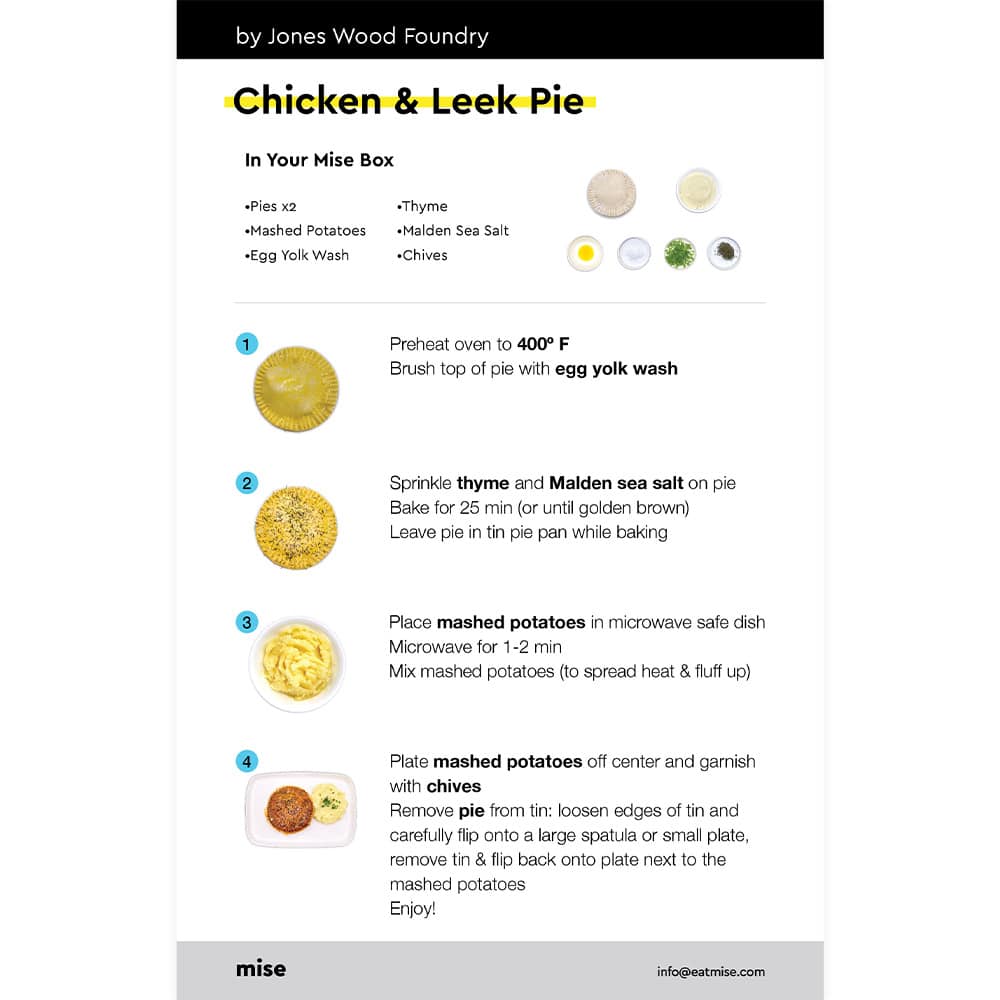 easy chicken pie recipe